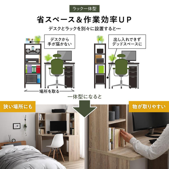 高機能　収納デスク