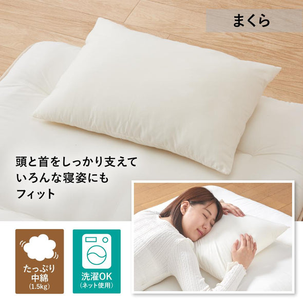 まくら　寝姿勢